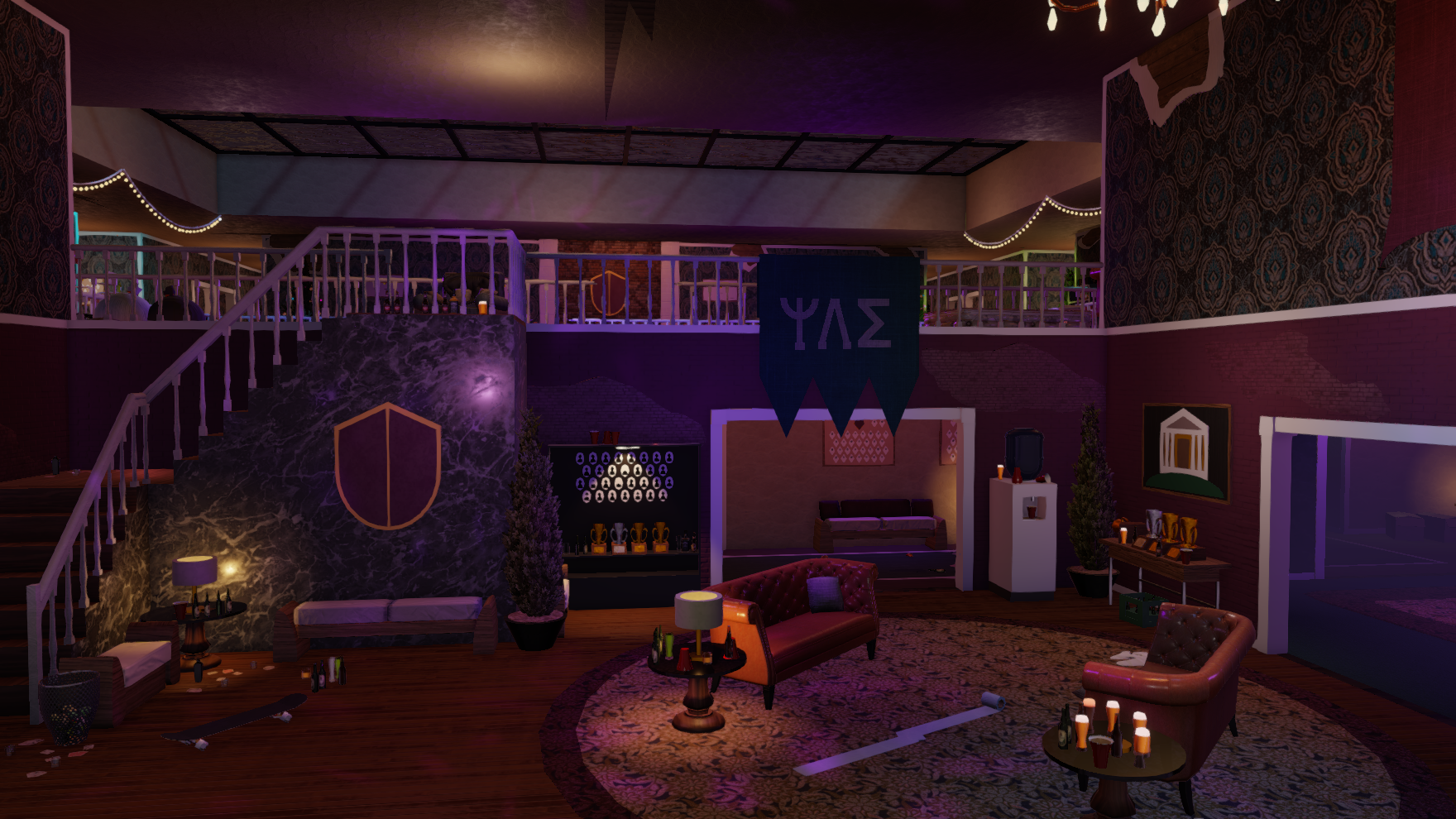 College Girls Frat House