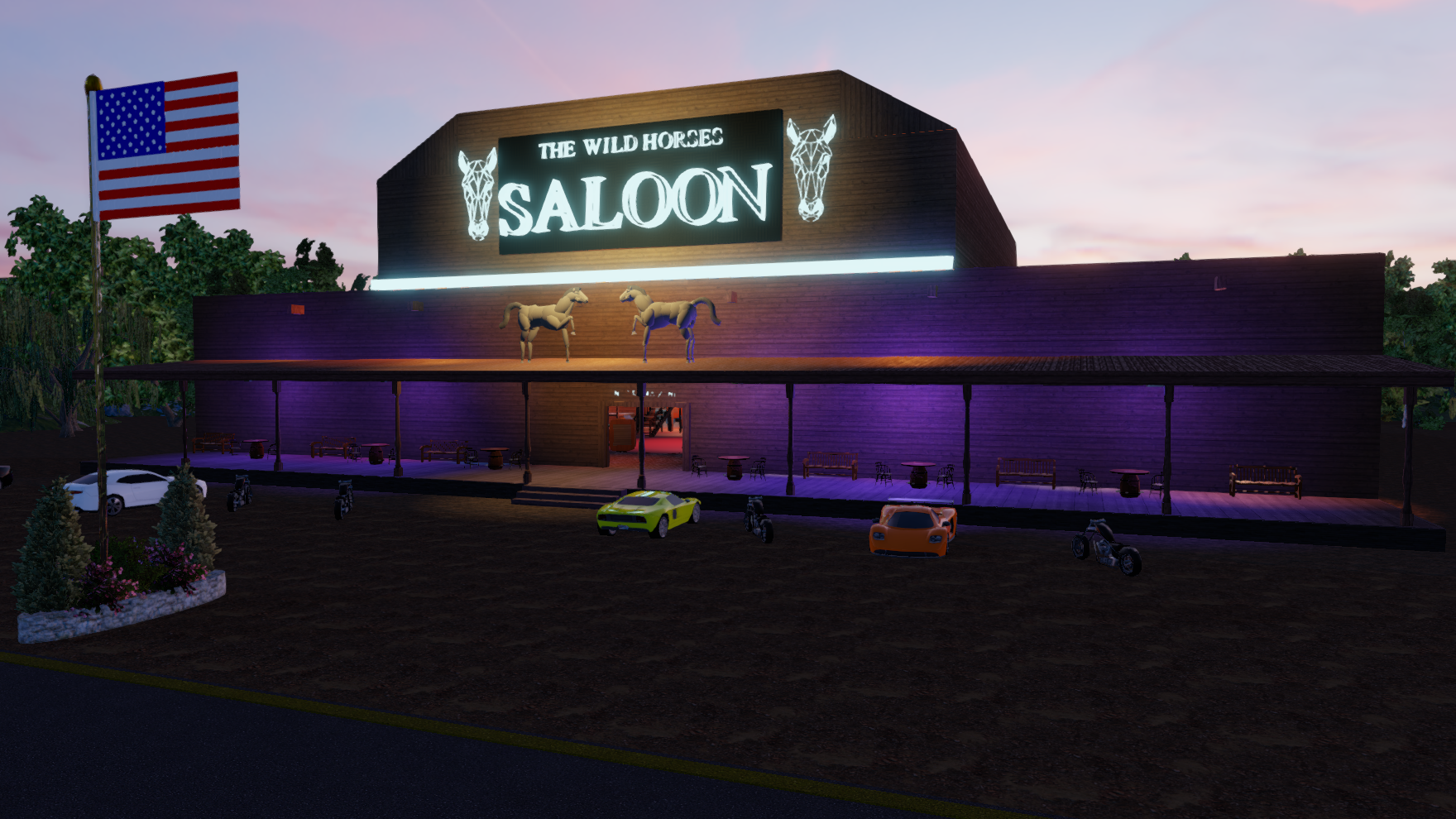 Thw Wild Horses Saloon