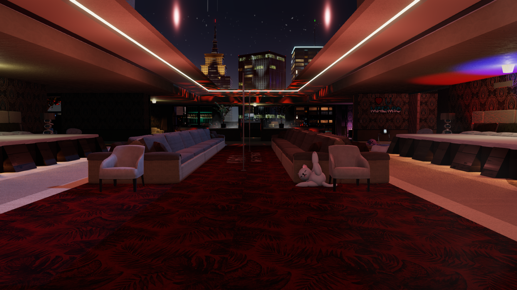 BBC ROOF TOP ORGY APARTMENT