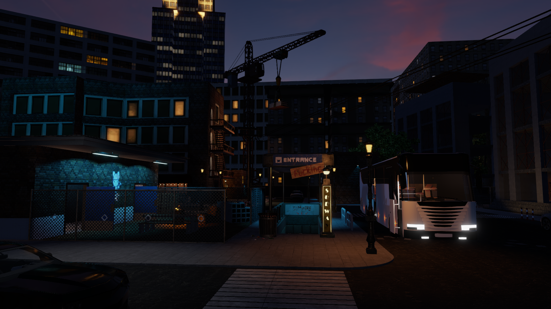 🚇 Dirty Subway – Underground Train Station