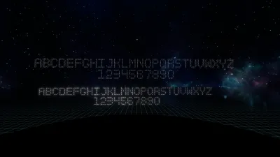 Dynamic Lights Alphabet (Small)